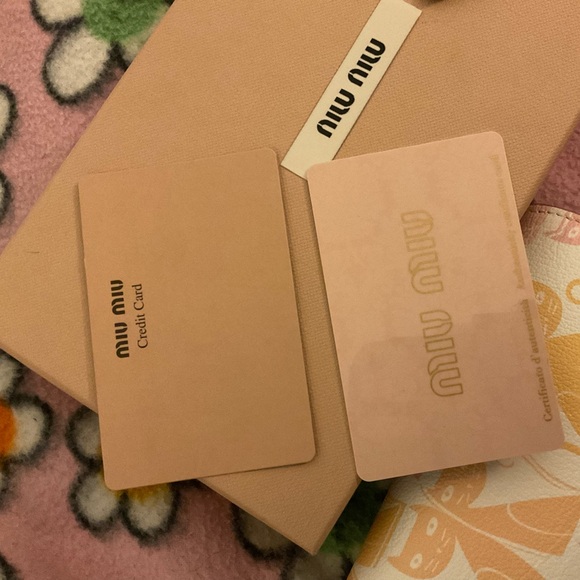 Miu miu madras pink leather wallet nib - Picture 9 of 12